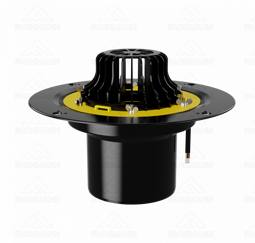 Воронка с обжимным фланцем обогреваемая VMO 160x165